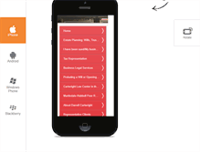 Tablet Screenshot of cartlaw.net
